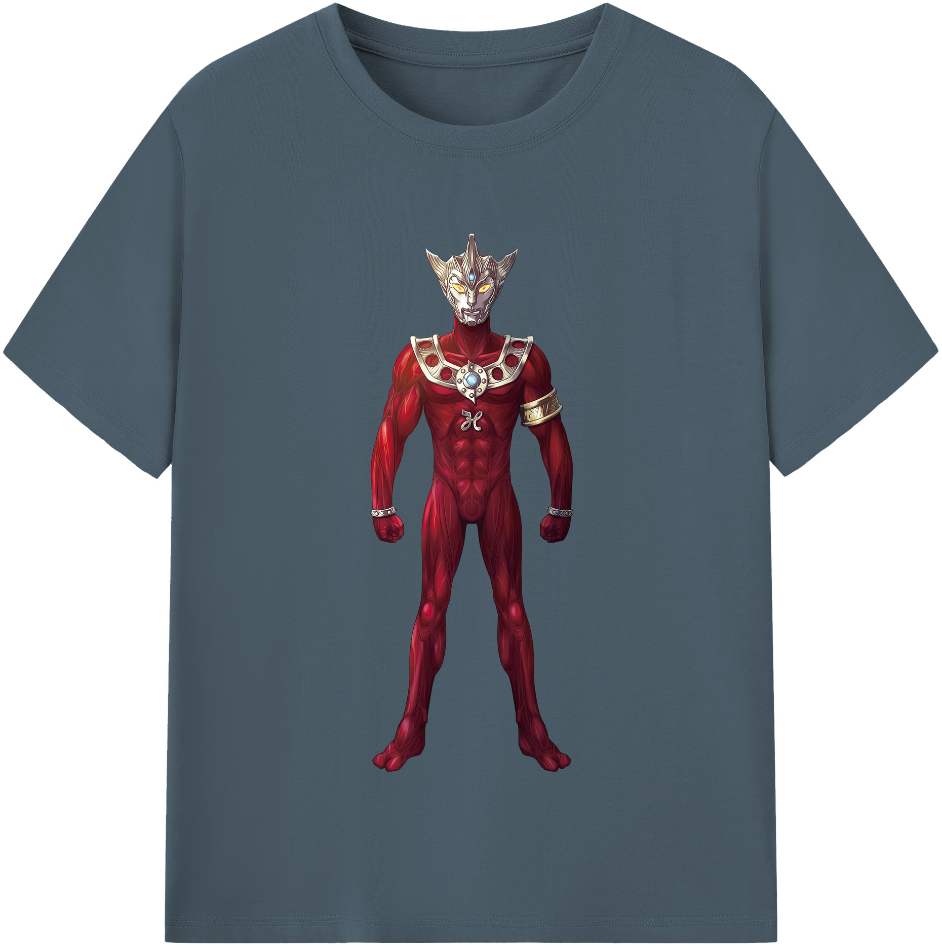 （画像用） ウルトラマン Ultraman 綿100％半袖Tシャツ（フロントプリント）